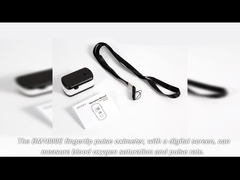 Compteur d'oxygène adulte de sang d'oxymètre d'impulsion de bout du doigt de la CE 4g de BM1000E