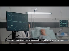 Affichage électrique d'affichage à cristaux liquides de Digital d'équipements d'essai de sang d'oxymètre médical d'impulsion de BM1000C