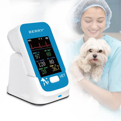 Multiparameter Veterinary Patient Monitor Lightweight Real-Time Monitoring